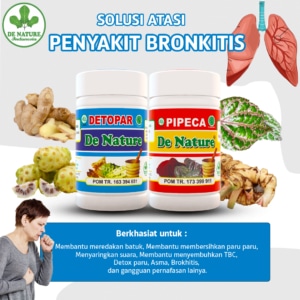 PAKET OBAT TBC / BRONKHITIS / BRONKITIS 2 Obat bronkitis denature