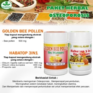 PAKET OBAT OSTEOPOROSIS (TULANG KEROPOS) 1 paket herbal osteoporosis