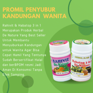 PAKET OBAT PROGRAM HAMIL / PROMIL 1 paket obat penyubur kandungan denature