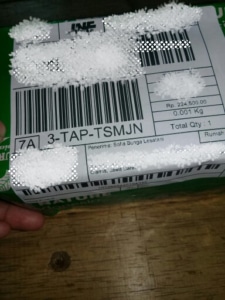 3 Bukti Paket Sampai