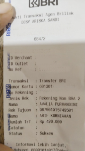 BRI 12 Transaksi Pembayaran