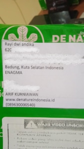 TRANSAKSI 35 Bukti Paket Sampai