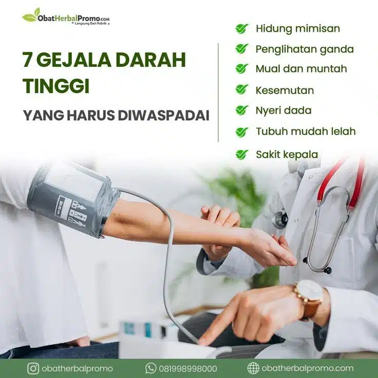 Gejala Darah Tinggi yang Perlu Diwaspadai 1 Gejala Darah Tinggi yang Perlu Diwaspadai