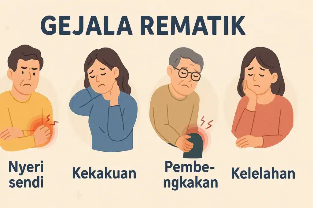 Gejala Rematik yang Umum 1 Gejala Rematik yang Umum