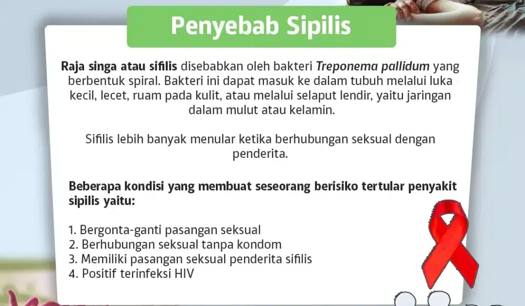 Penyebab dan Gejala Penyakit Sipilis 1 Penyebab dan Gejala Penyakit Sipilis