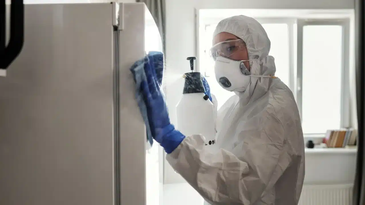 Cleaning House Disinfectant Spray