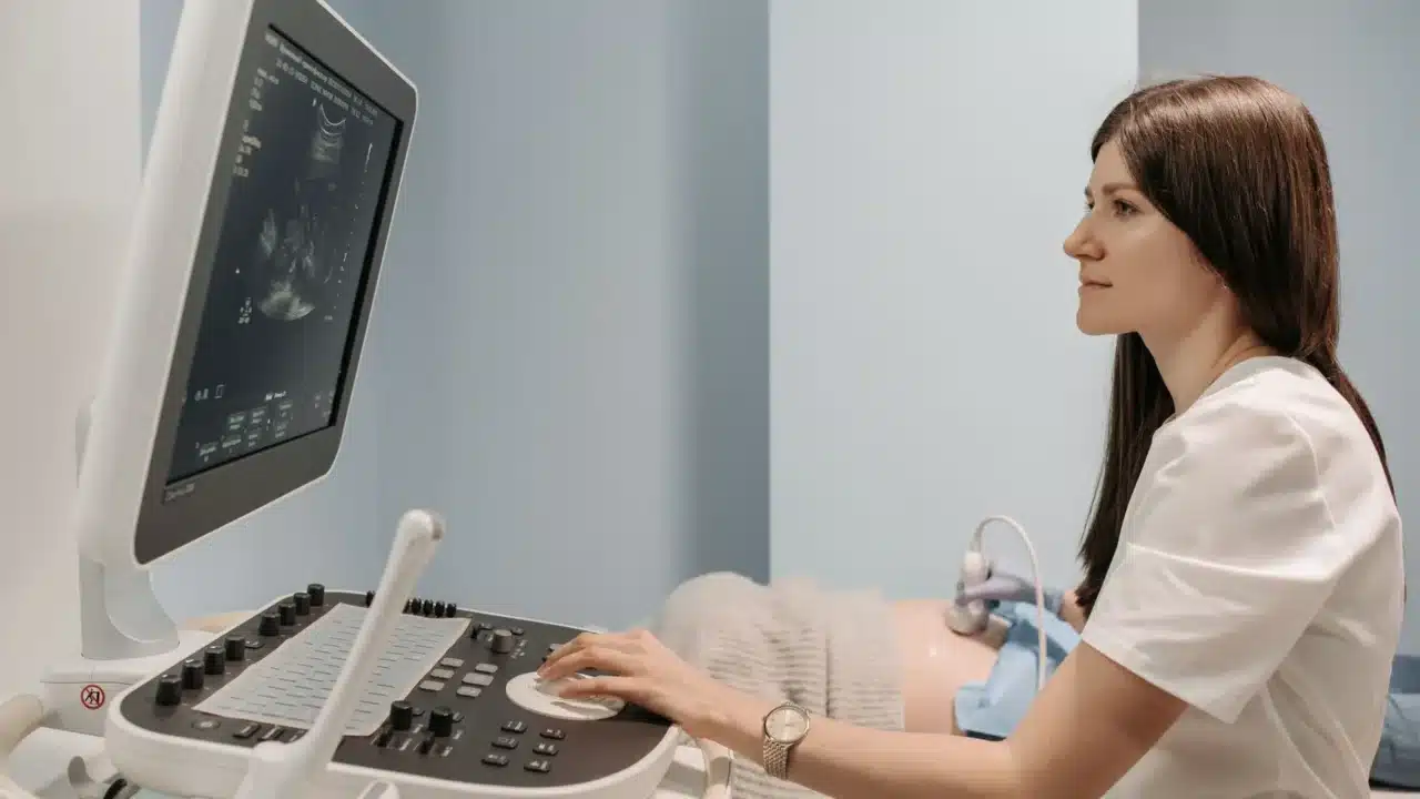 Doctor Examining Medical Test