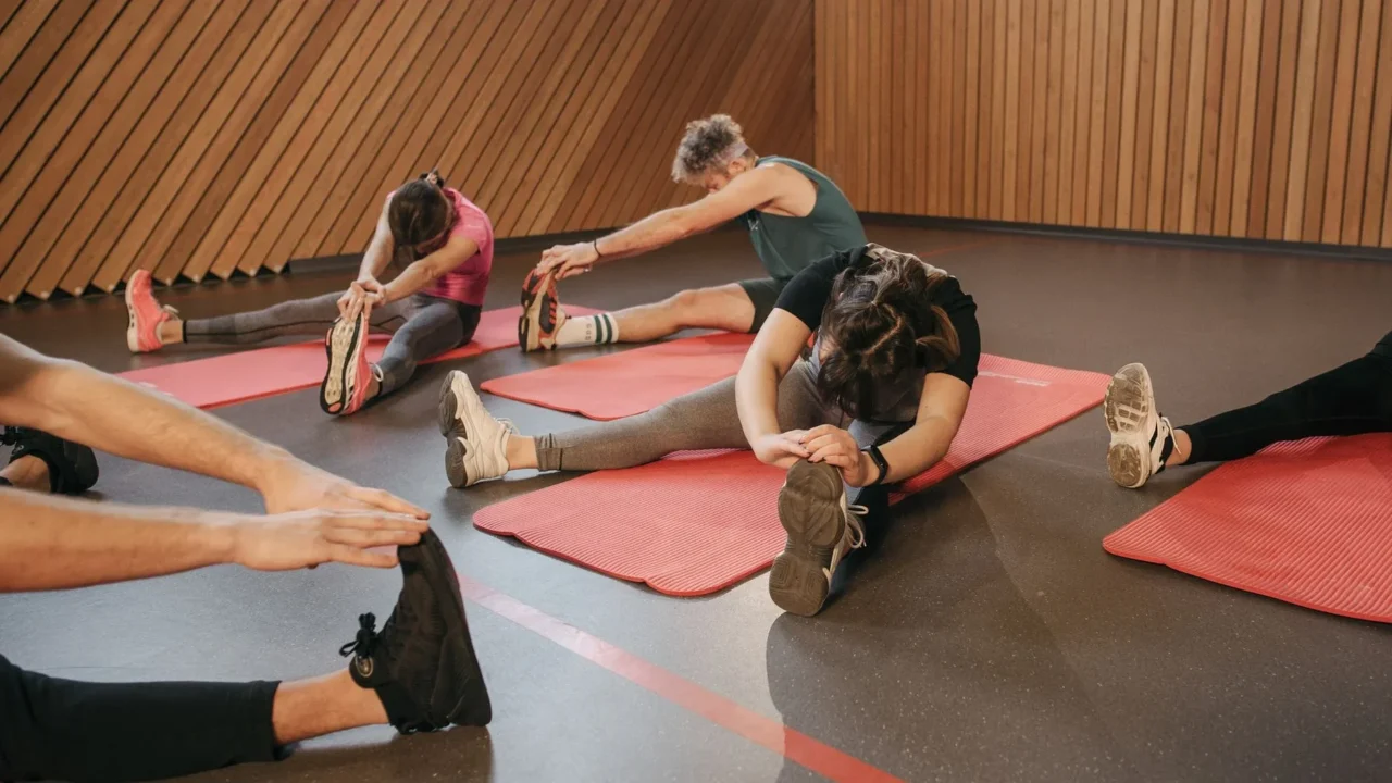 Exercise Stretching Yoga