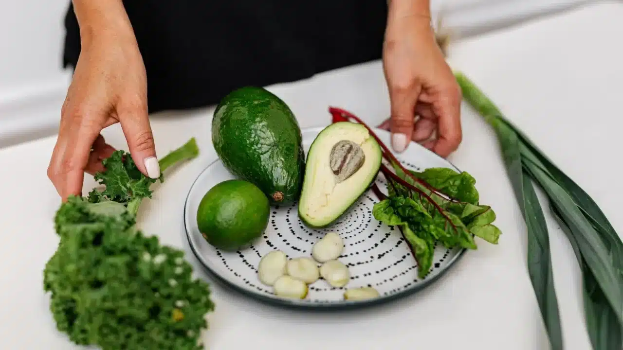 Healthy Food Plate Vegetables