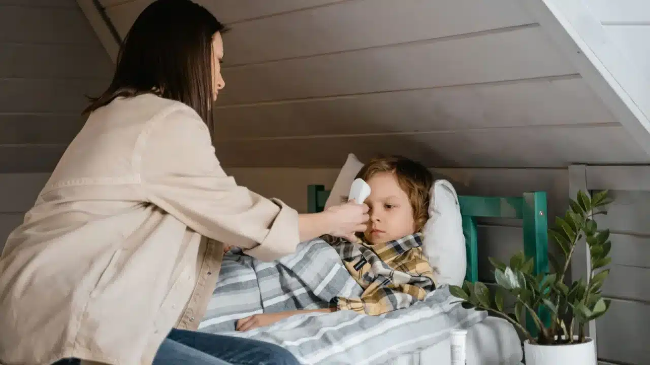 Measles Virus Child Illness