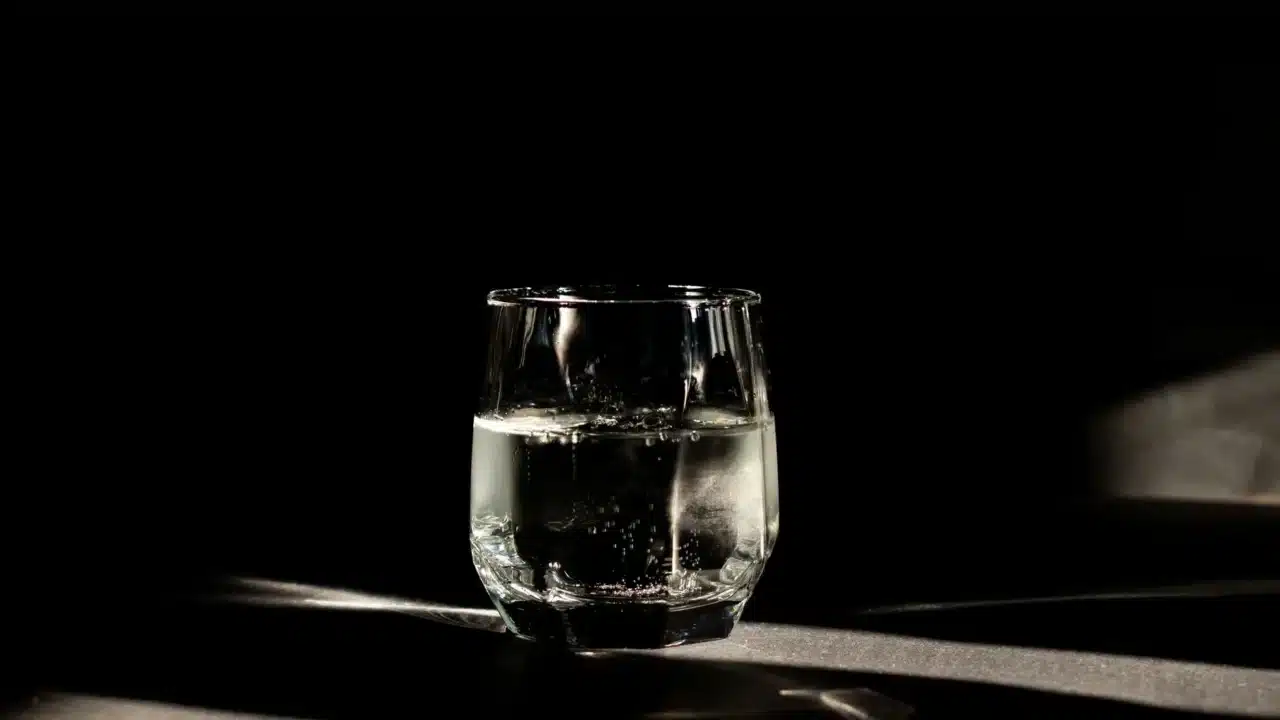 Water Glass Hydration Drinking