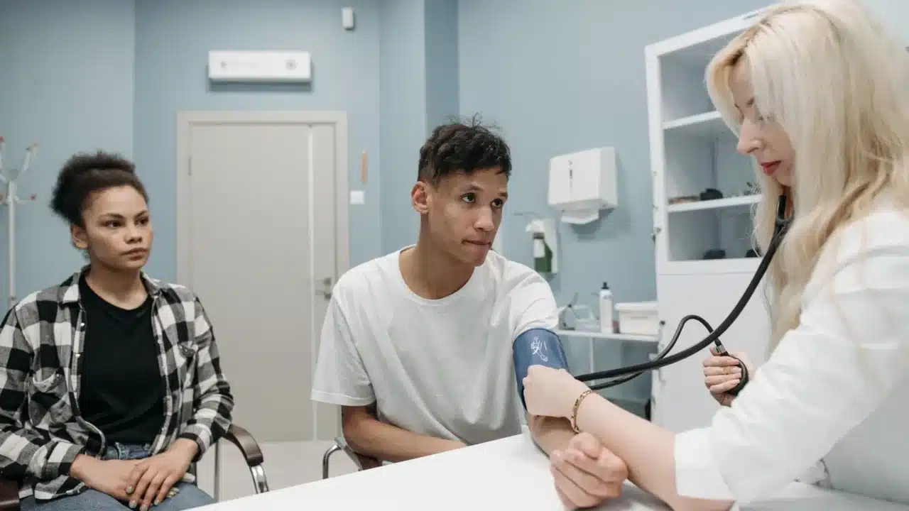 Woman Doctor Clinic Visit
