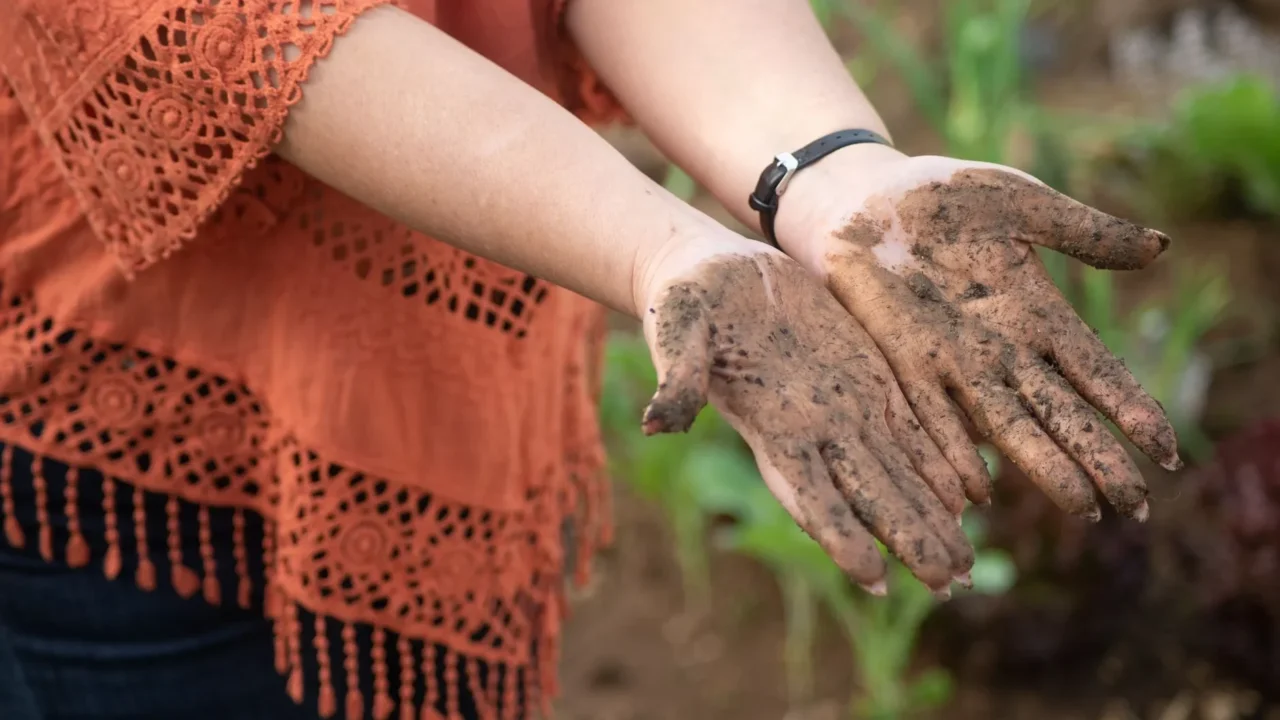 Contaminated Water Dirty Hands