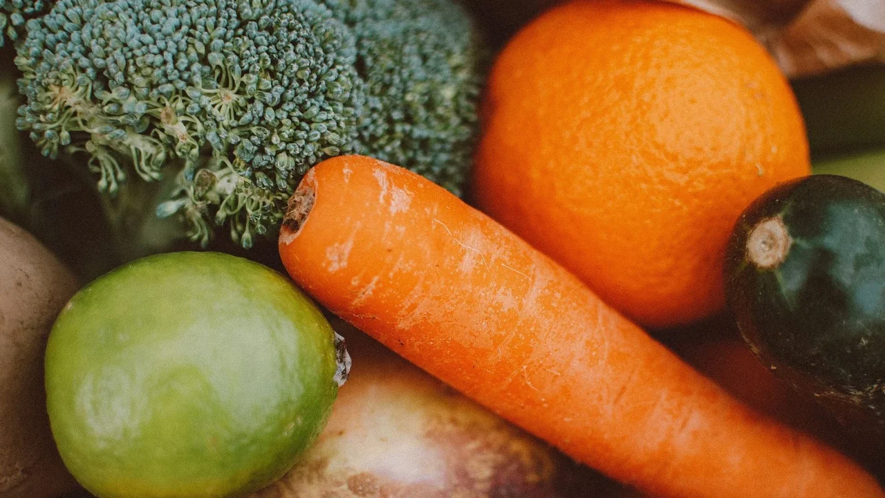 Healthy Diet Fruits Vegetables Grocery Shopping