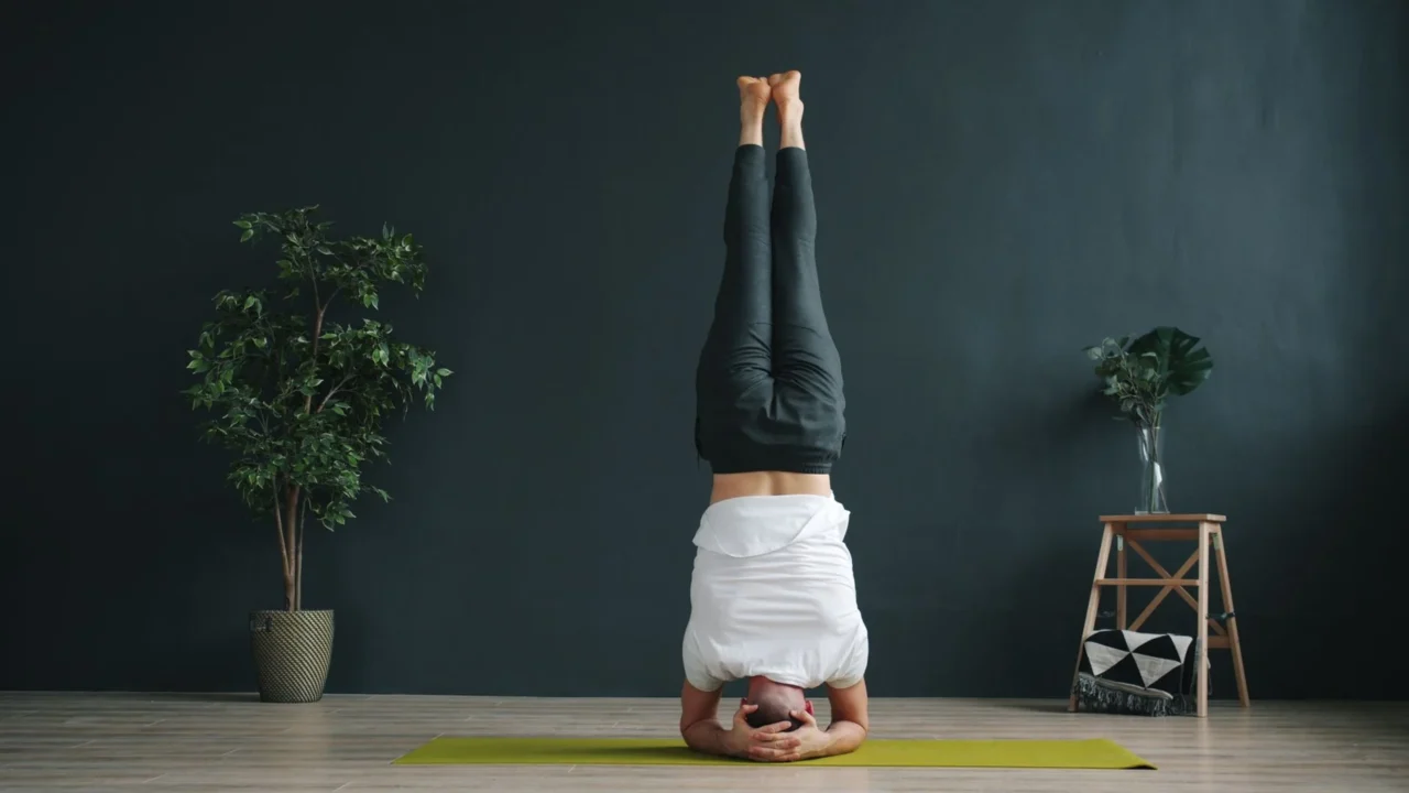 Healthy Food Gym Meditation