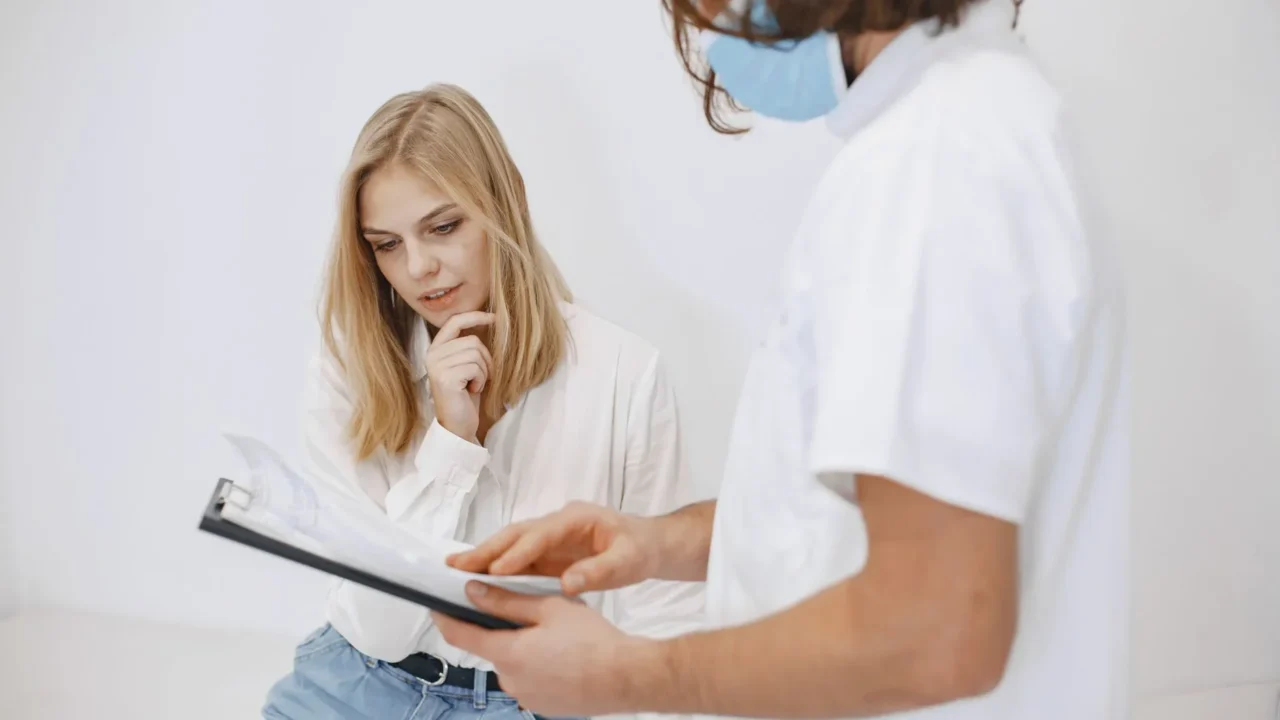 Man Thinking Doctor Consultation
