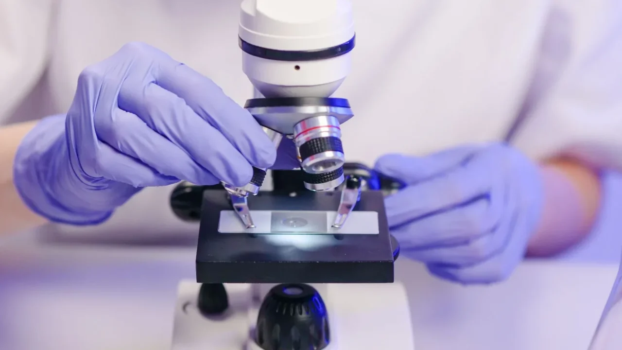 Medical Lab Microscope