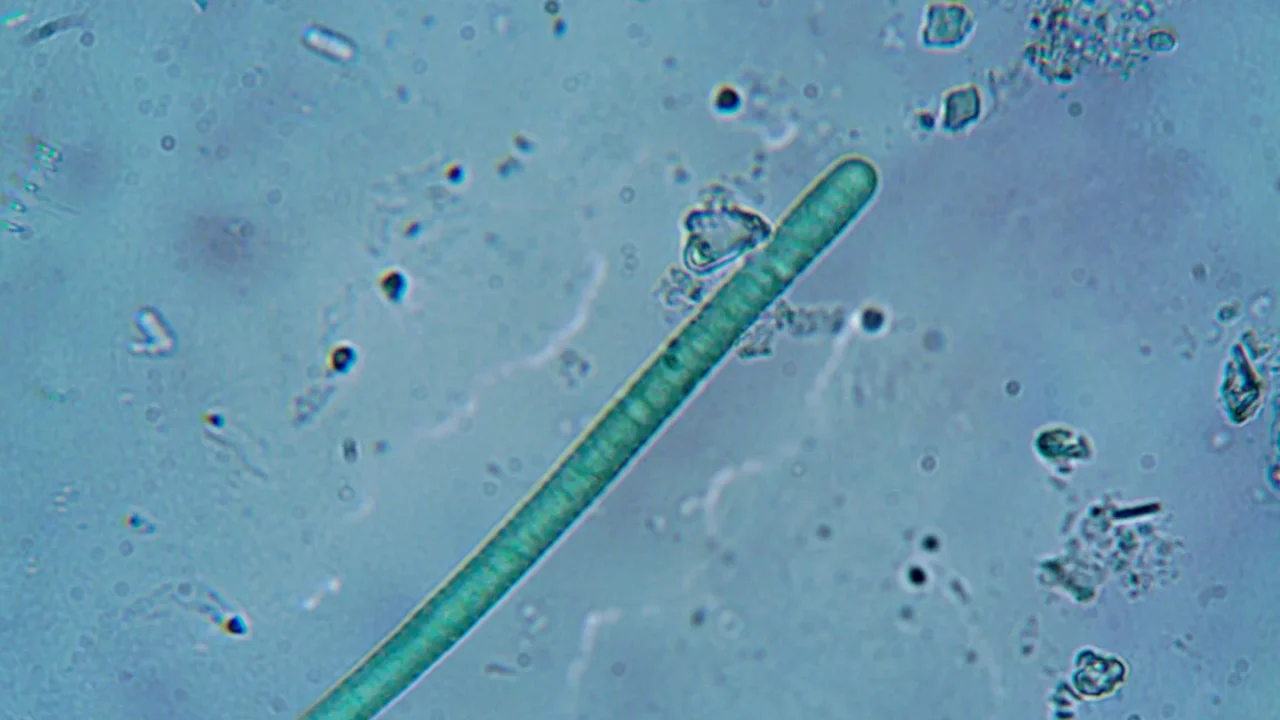 Salmonella Typhi Bacteria Microscope
