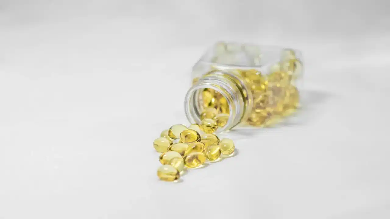 capsule oil bottle