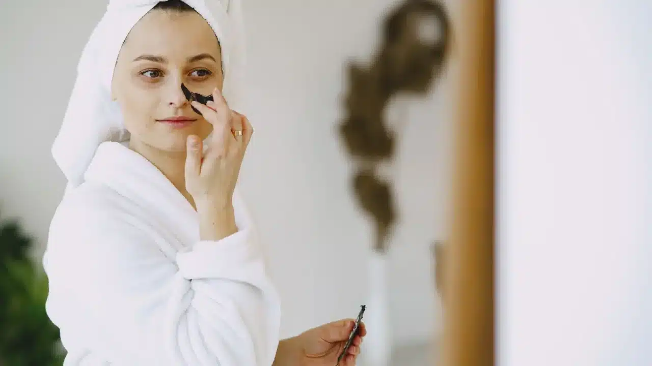 Face Mask Application Clean Face