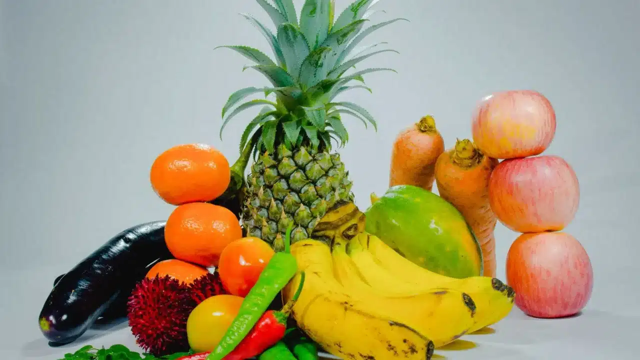 Healthy Food Carrots Fruits