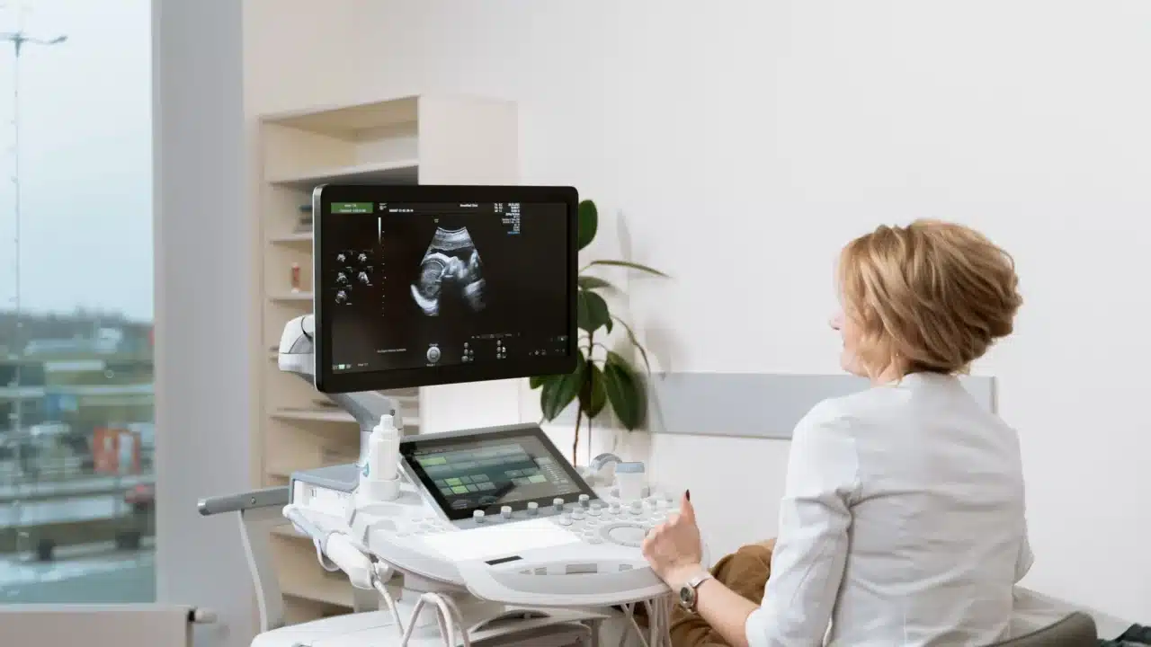 hospital medical equipment ultrasound scanner