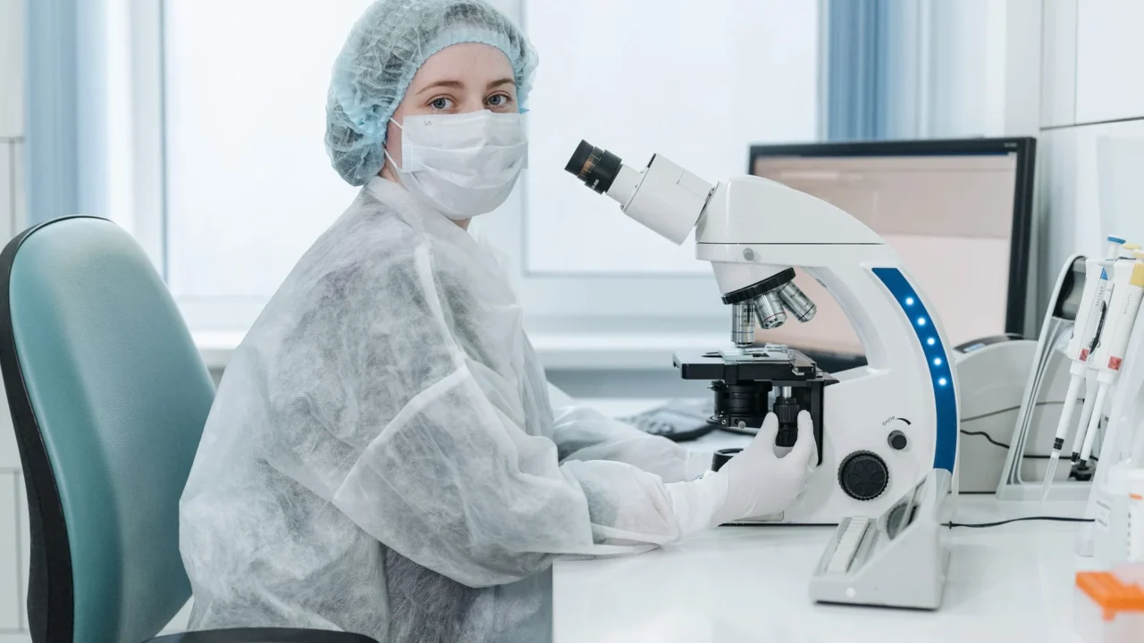 hospital microscope