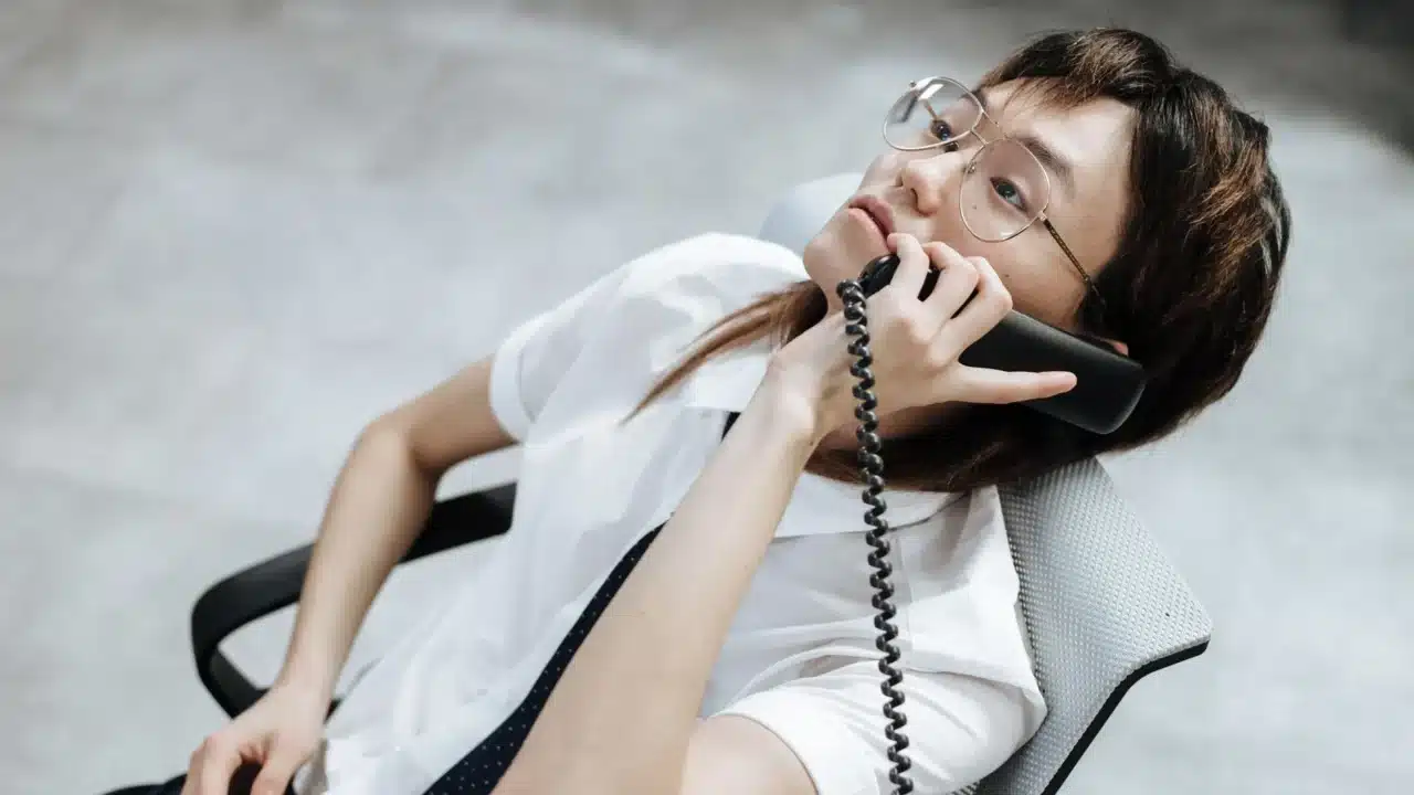 office chair sitting person