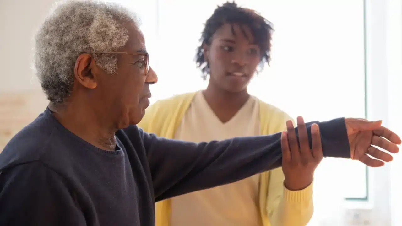 Passive Exercise Caregiver Assistance