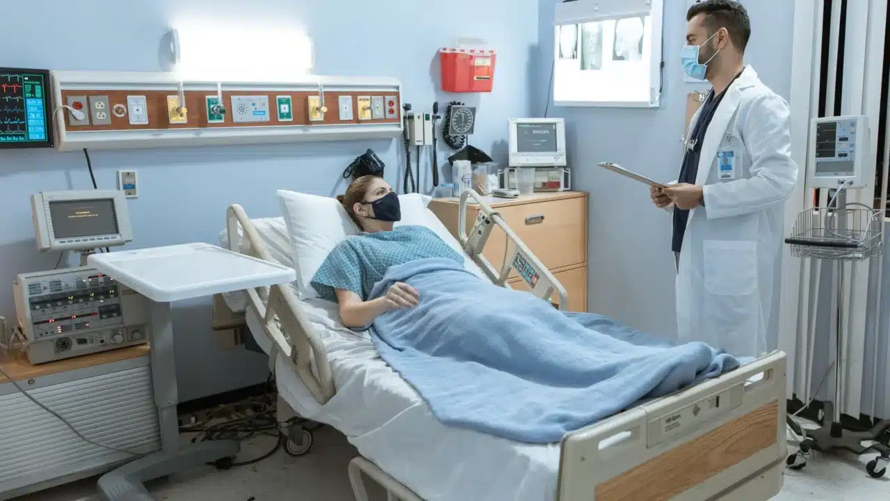 Panduan Lengkap Kemoterapi Kanker Payudara 1 hospital room doctor consultation