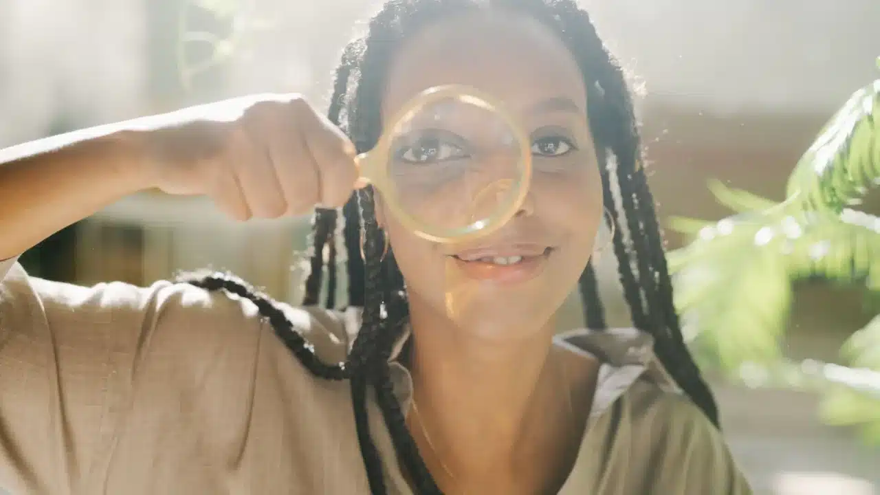 mole skin magnifying glass