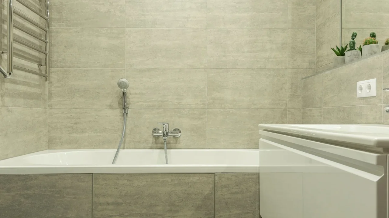 warm bath clean shower